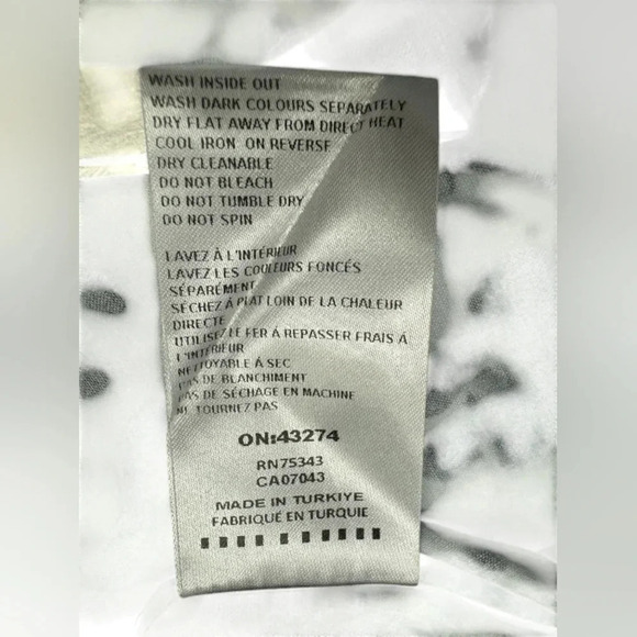 Guide London NWT Button Up Floral Blue/White Size Small - Picture 11 of 11